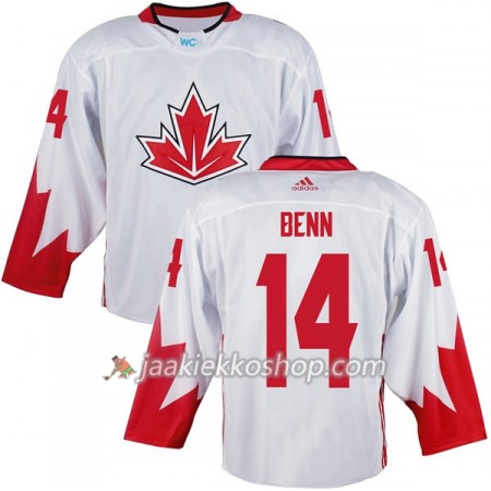 Team Kanada Pelipaita Jamie Benn 14 2016 World Cup Valkoinen Paita